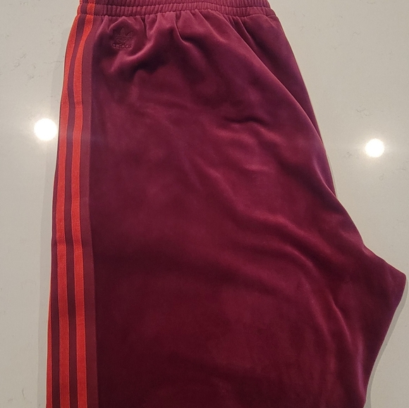 Ivy Park Chery Wood Velour V-Day Track Suite Jacket and Pant Set Gently used 2X - Picture 11 of 14